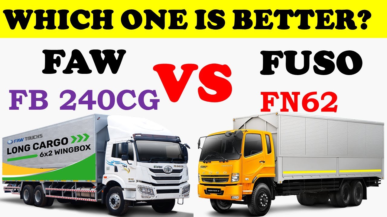 FAW JK6 Vs FUSO FN 62 | Best Lorry Comparison