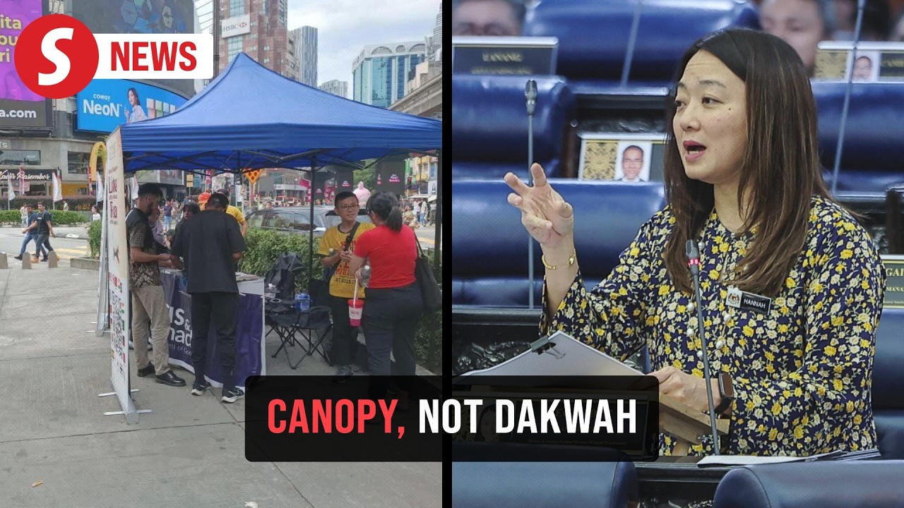 Not an issue of 'dakwah', DBKL took action due to canopy, Dewan Rakyat told