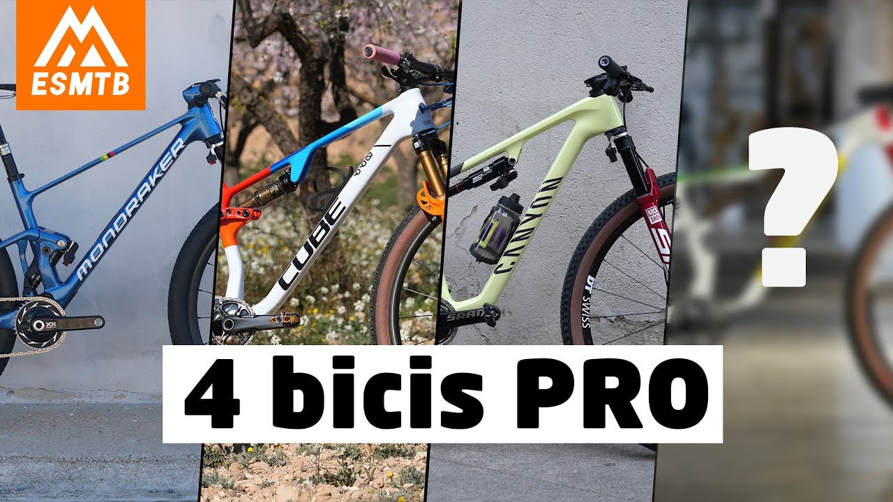 4 bicis pro: Canyon, Cube, Mondraker y... una sorpresa