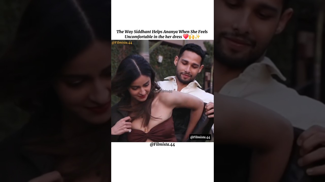 Siddharth is a true gentleman&hearts;️🤌#filmista #shorts #ananyapandey #bollywood #respect #shortfeed