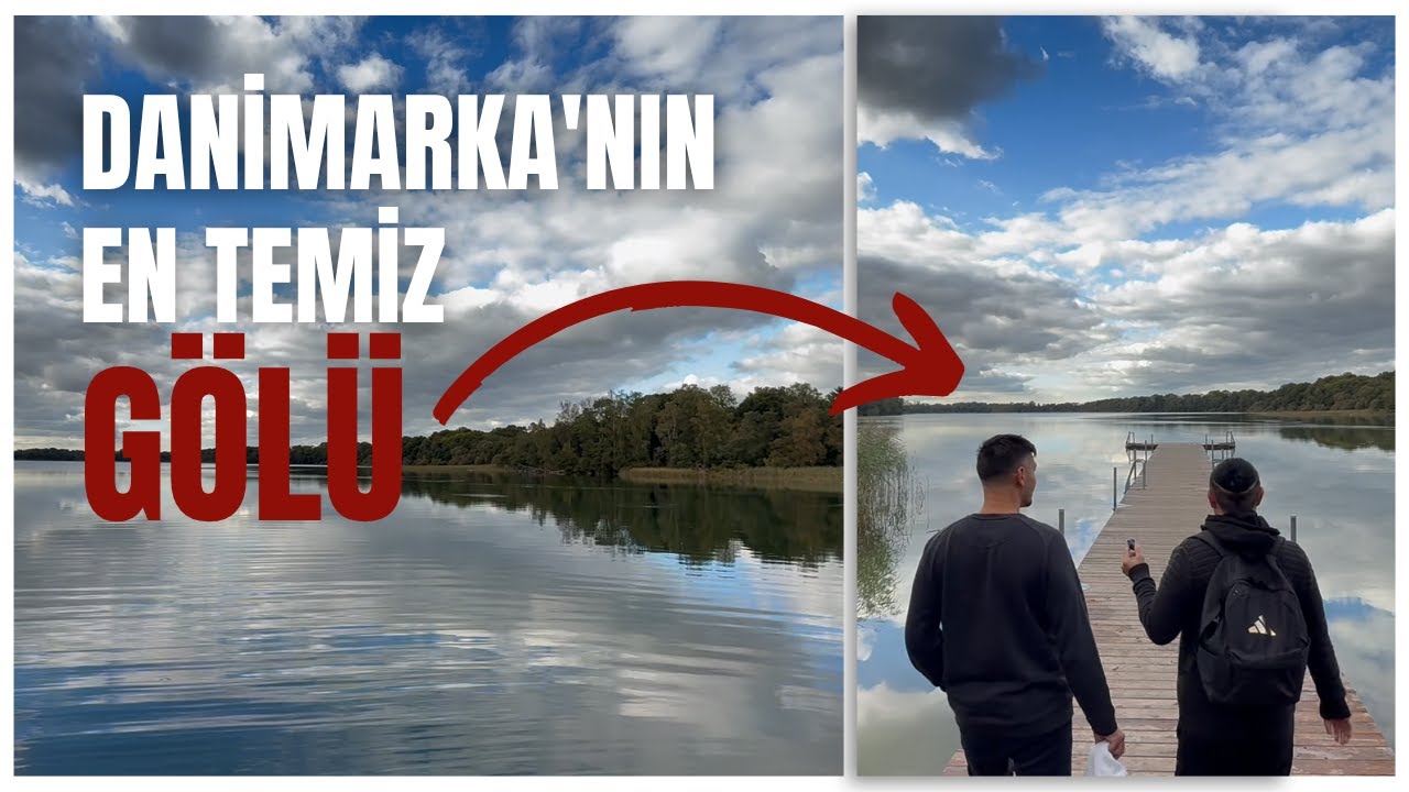 Danimarka’nın En Temiz Gölüne Girdim! Danimarka Tarzi Kamp!!!