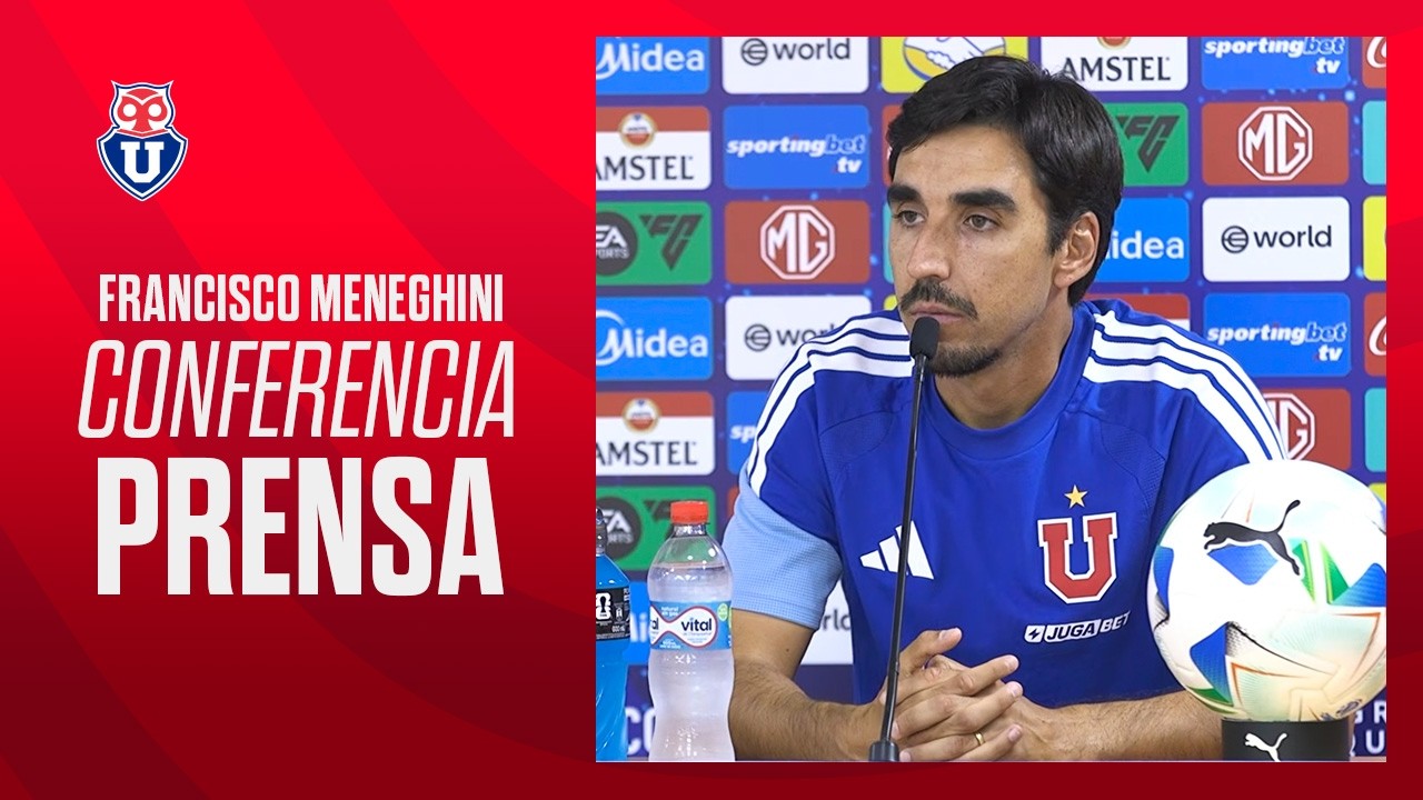 [4 de marzo] Conferencia de Francisco Meneghini - Post partido Palestino CONMEBOL #Sudamericana