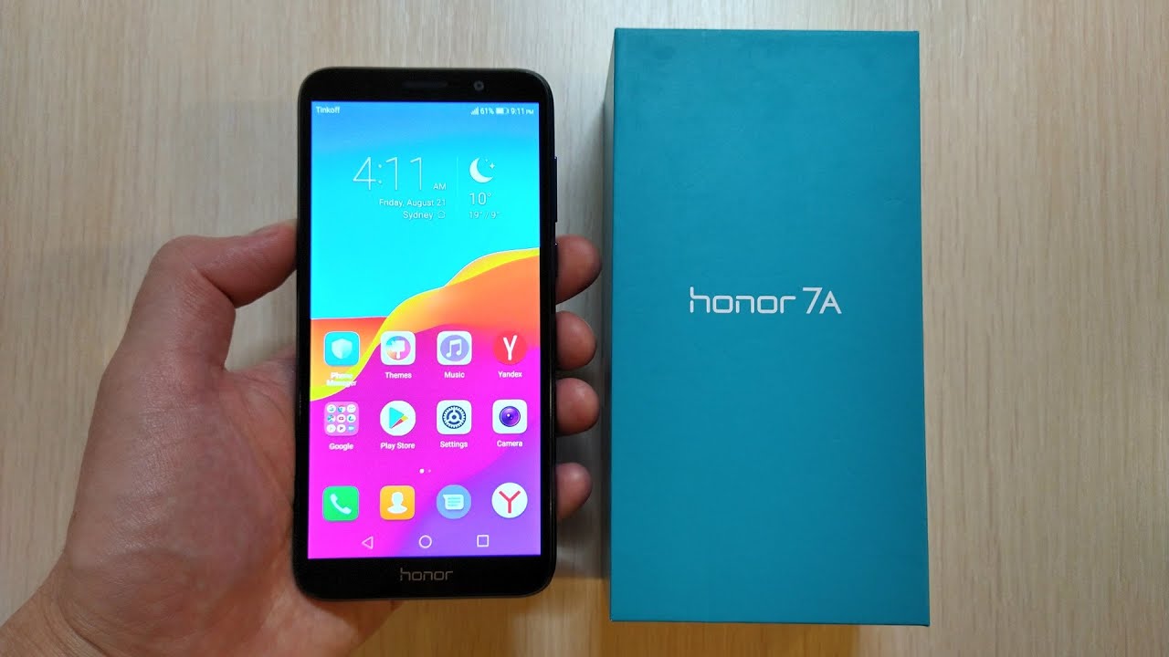 HONOR 7A Unboxing