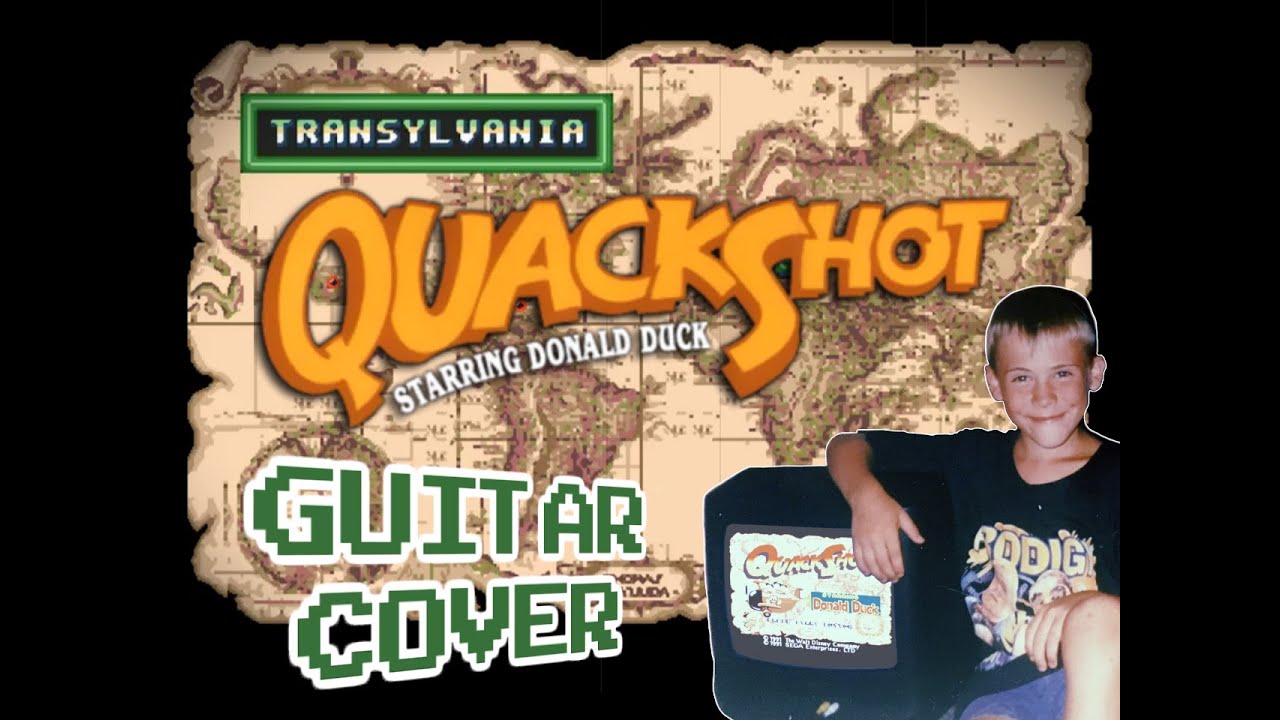 Transylvania Theme (Quackshot Starring Donald Duck) Acoustic Guitar Cover