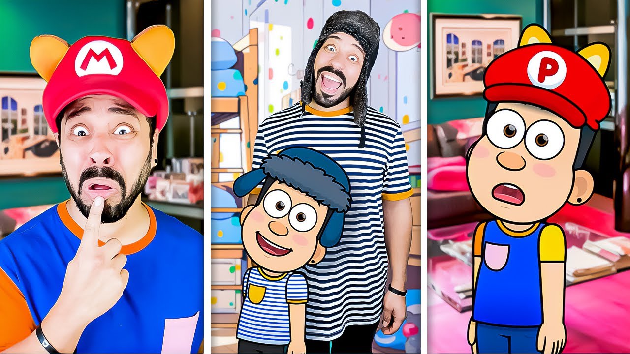 Pucky y Pepito conocen a sus versiones ANIMADAS???
