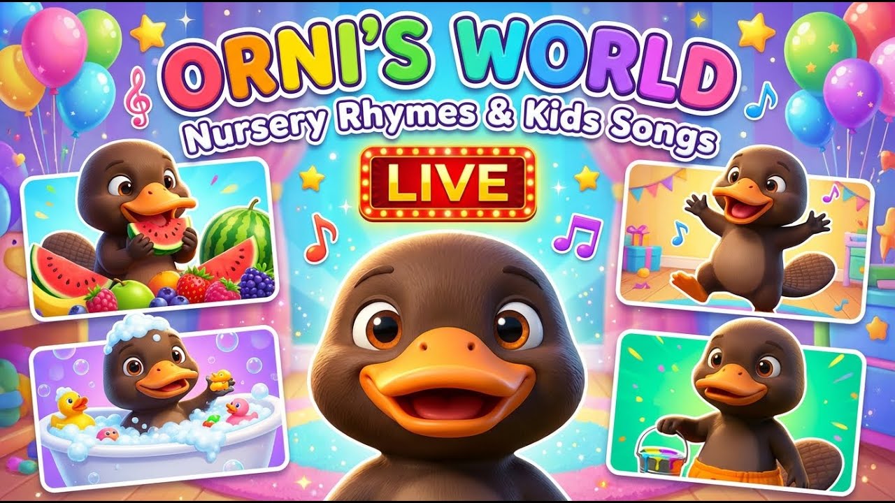Orni's World | Best Nursery Rhymes & Kids Songs | Lullaby