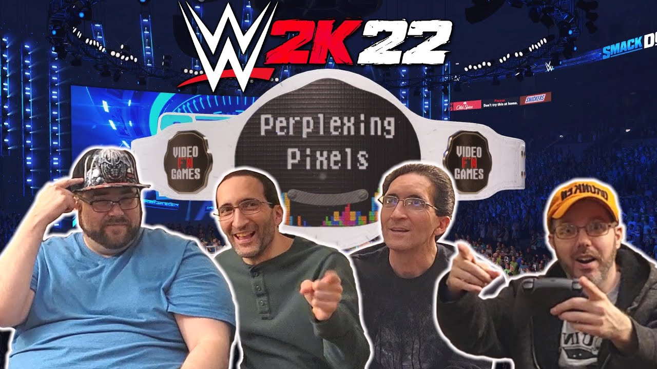WWE 2K22 Fatal Fourway: Ninja Twins, Grim и чемпионство Perplexing Pixels