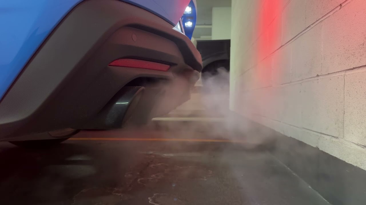 Mustang Ecoboost 2025 with Borla Atak(No BoV) - Revving at the end