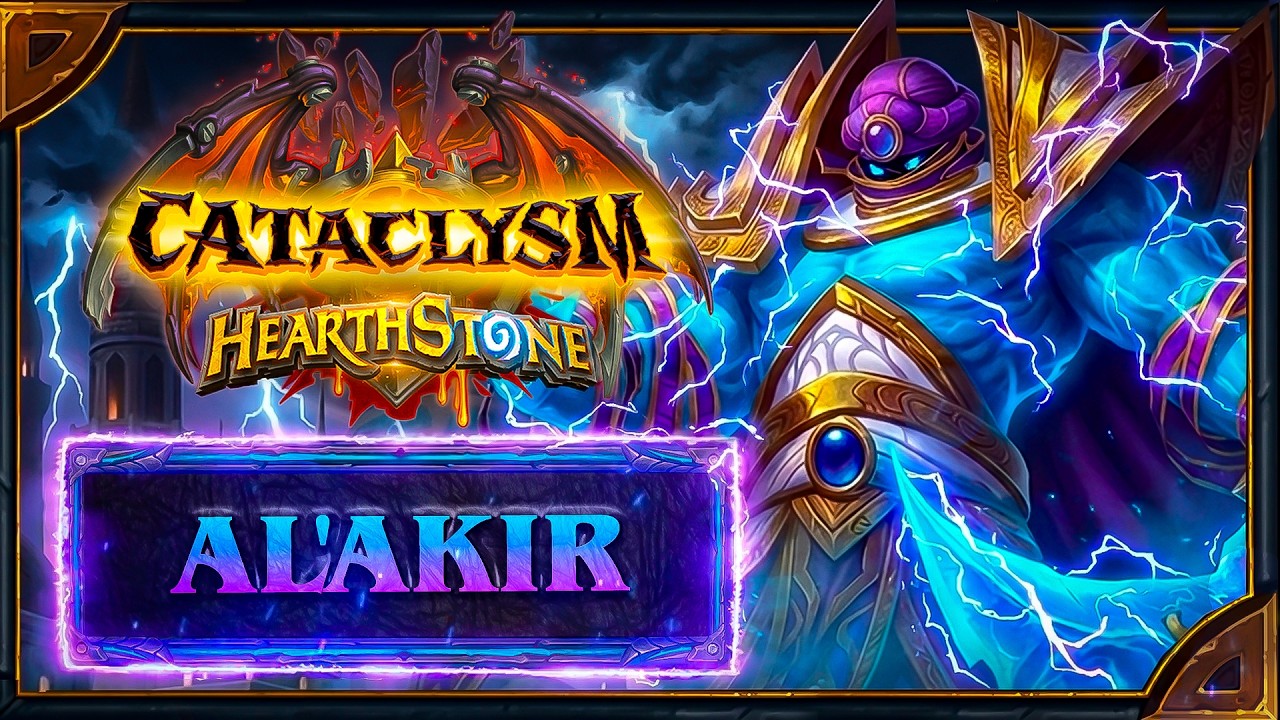 Hearthstone. Новый герой-шаман алмазной лиги &mdash; Аль'Акир. Озвучка и анимация.