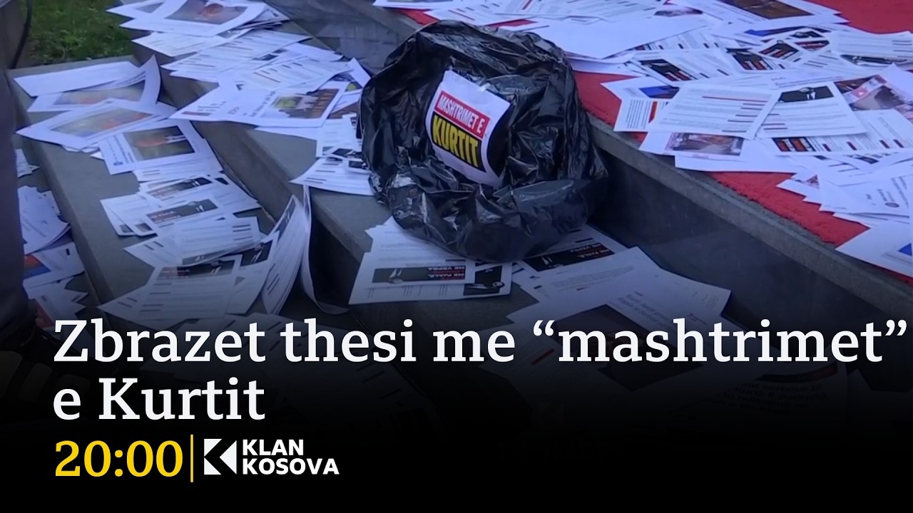 Zbrazet thesi me “mashtrimet” e Kurtit - 16.03.2026 - Klan Kosova