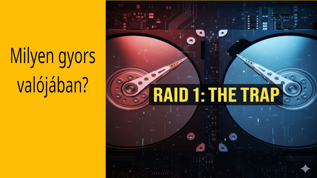 RAID mítoszok: A RAID 1 sebessége.   - 2026-02-17 -