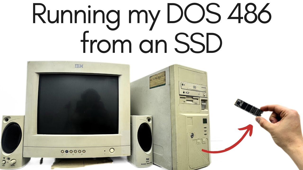 Клонирование DOS на современный SSD-накопитель