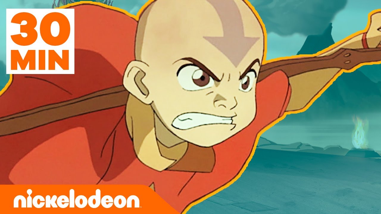 Awatar | 30 minut najlepszych pojedynków! | Toph kontra Xin Fu | Nickelodeon Polska