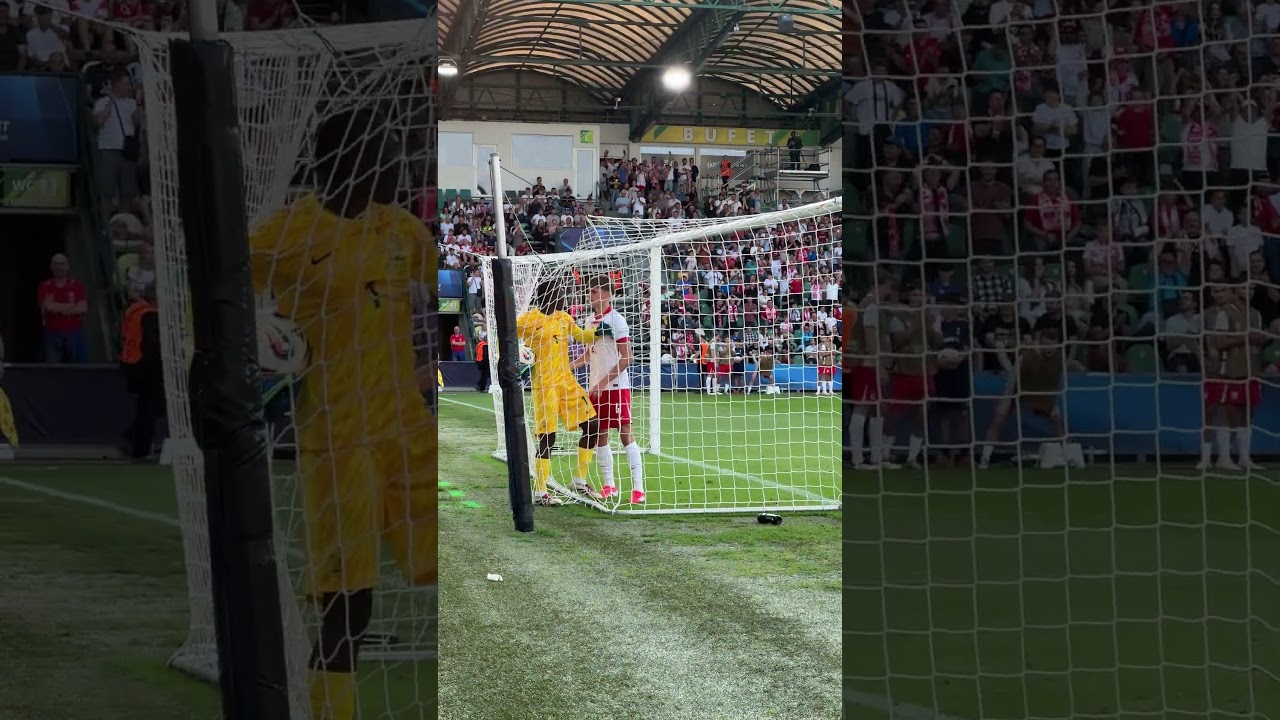 GOL I... PRZEPYCHANKA! POLSKA U21 WRESZCIE STRZELA #SHORTS