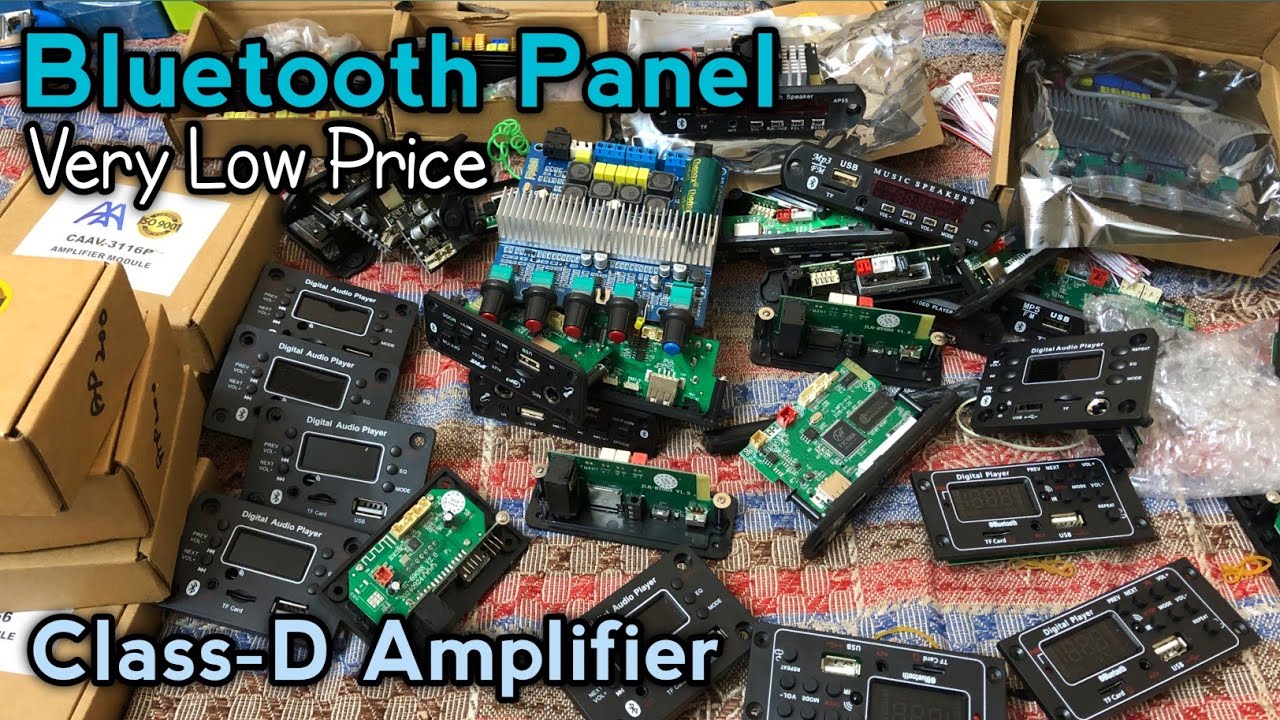 All Type Bluetooth Panel & Class-D Amplifier Very Low Price
