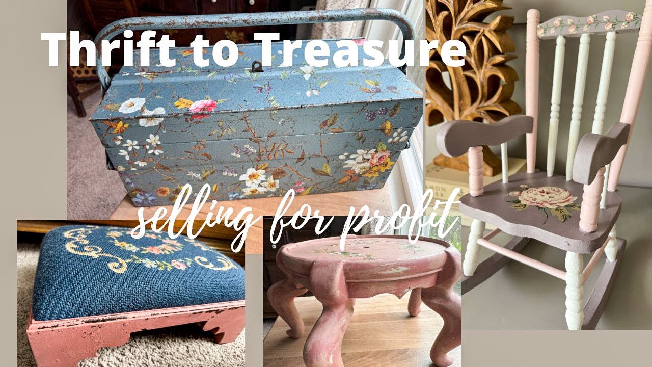 Thrifted Upcycles | selling for profit