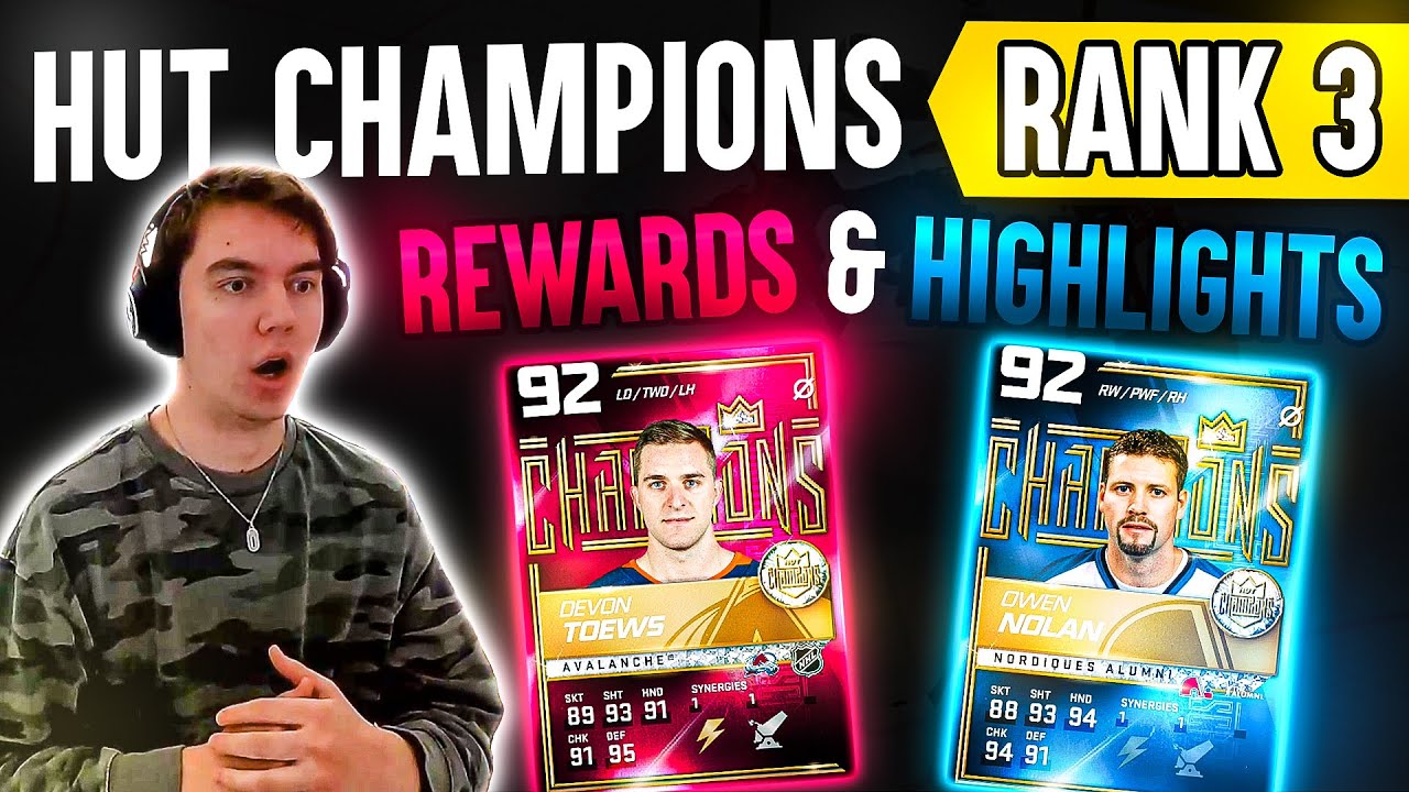 NHL 21 | HUT Champions RANK 3 Rewards & Highlights