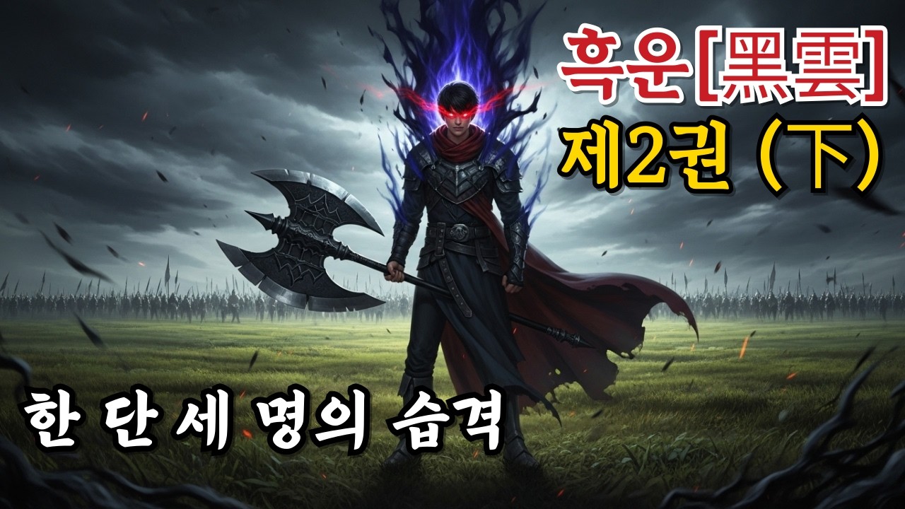 『흑운(黑雲)』 제2권(하)  오백 명의 수급으로 길을 열어라 무림맹주 제갈휘를 경악게 한 단 세 명의 습격 [혈로진격-血路進擊]  오디오북