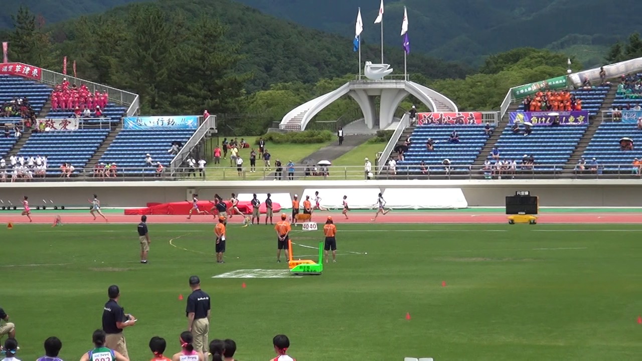 2017年 陸上競技 女子4×400mリレー 準決勝2