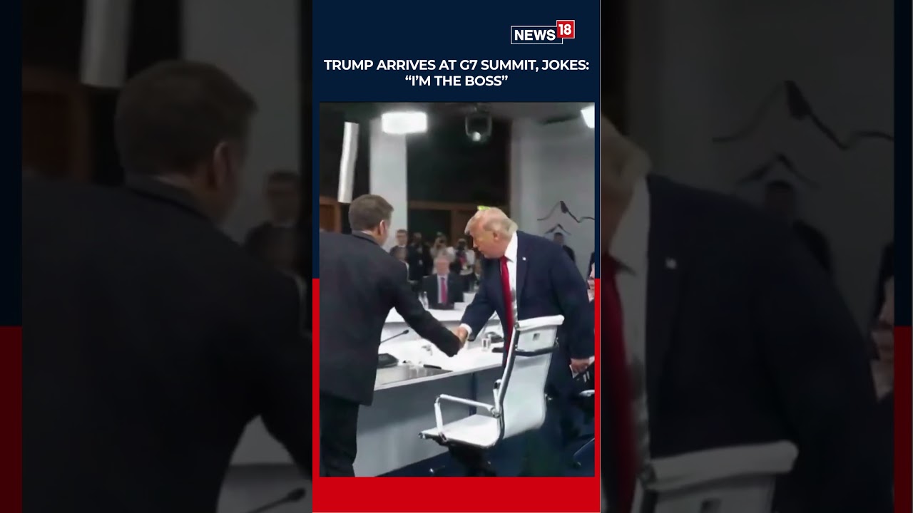 'I'm The Boss': Trump's Light-Hearted Remark At G7 Summit Grabs Attention | N18S