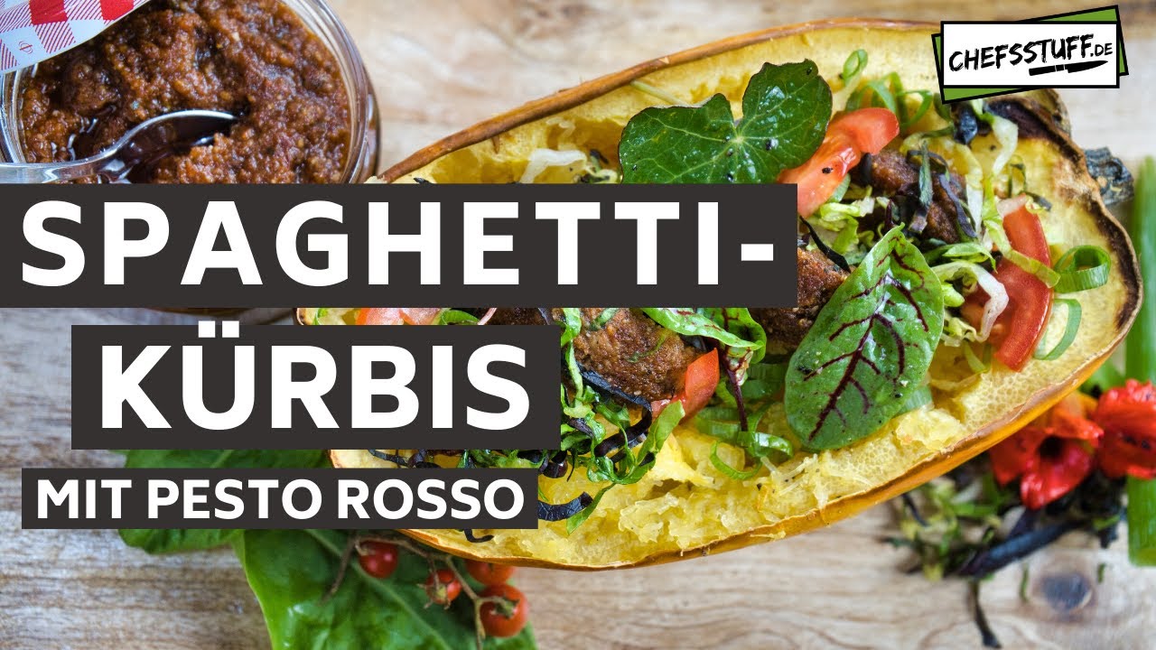 Spaghettikürbis ist sau Lecker!