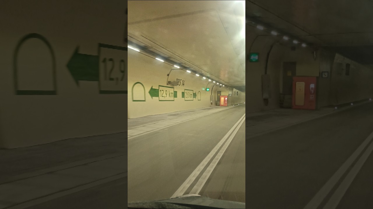 Самый длинный  тоннель в Австрии  Arlberg Road Tunnel  (15537 м). Проезд в одну сторону 11.50 €