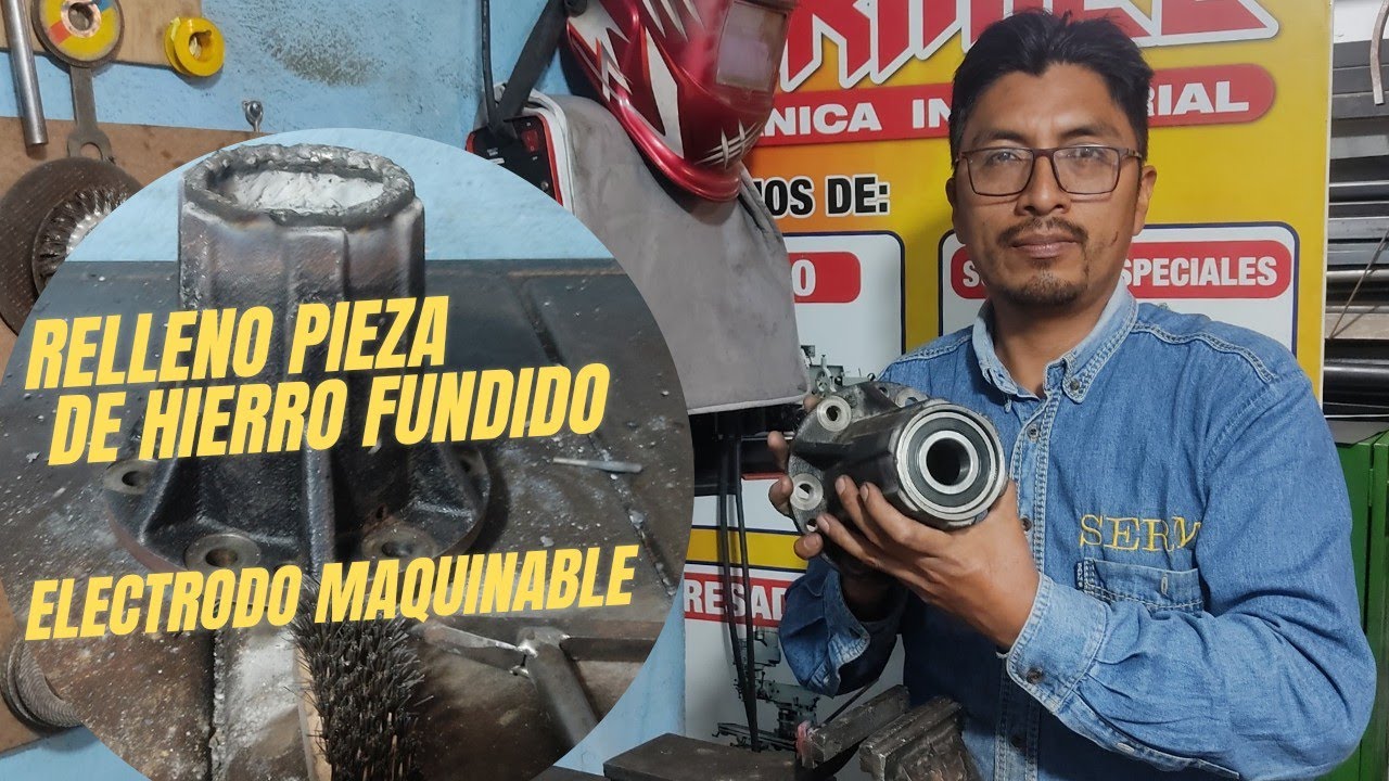 Cómo Soldar Pieza de Hierro Fundido.