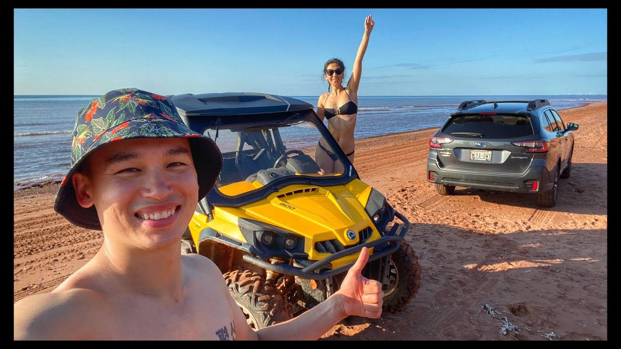 VLOG #154 / Кемпинг на пляже / Остров Принца Эдварда / Один прекрасный день 😍 / Июль 2021