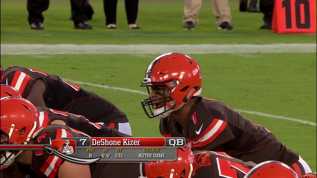 Every DeShone Kizer play Preseason week 3  vs Buccaneers!