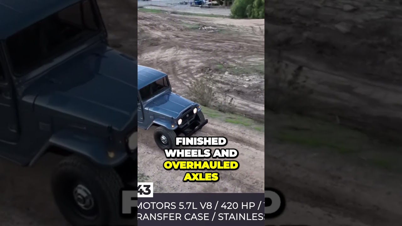 Reviving a Classic ICON 4x4 Restores Rare Toyota Land Cruiser