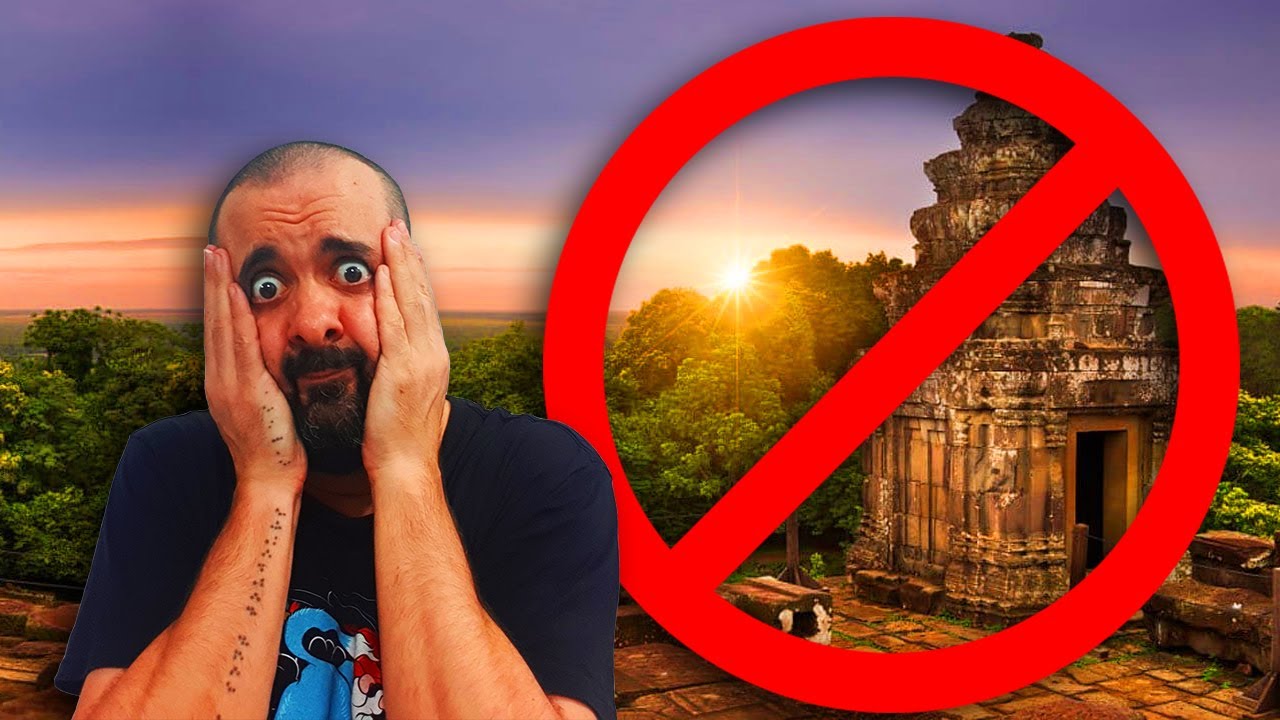 Last Minute Dash To See Angkor Wat's Sunset 🇰🇭