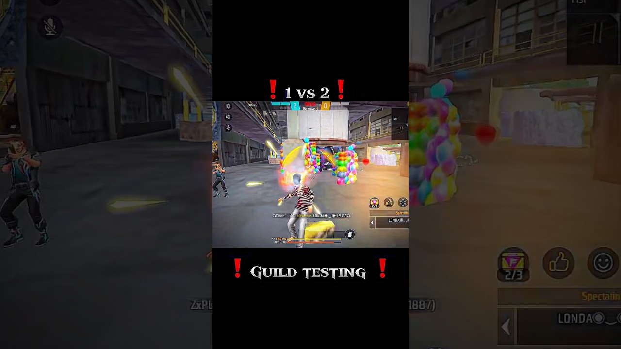 Guild testing ❗️ #freefire #shorts #viralvideo #guild #guildtest