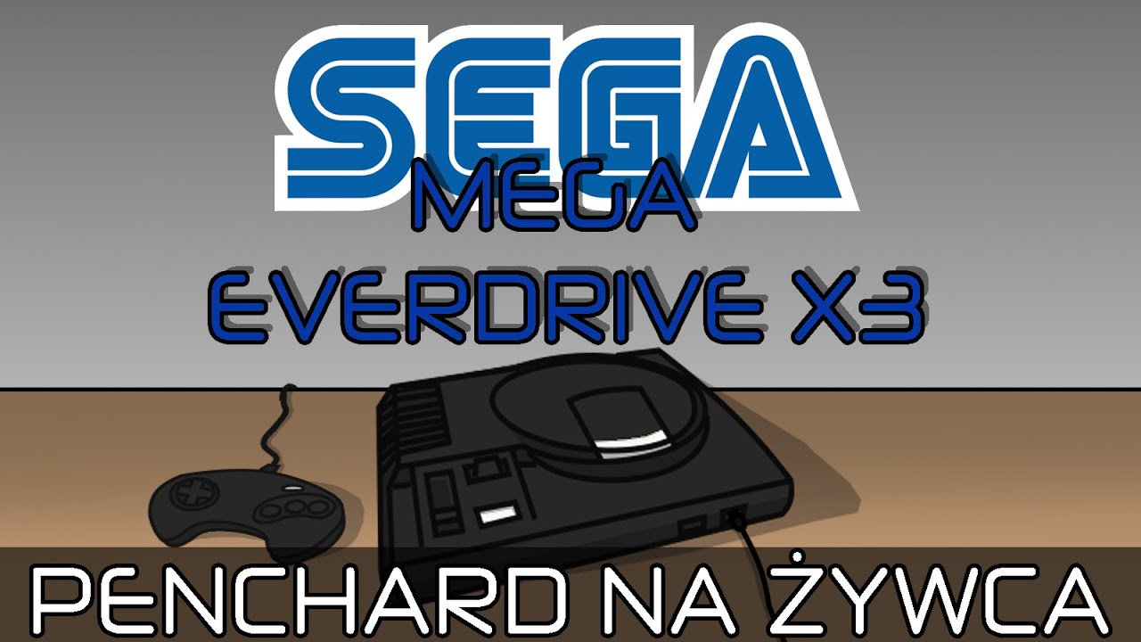 🔴Pench Na Żywca - Sega Mega Drive + Everdrive x3