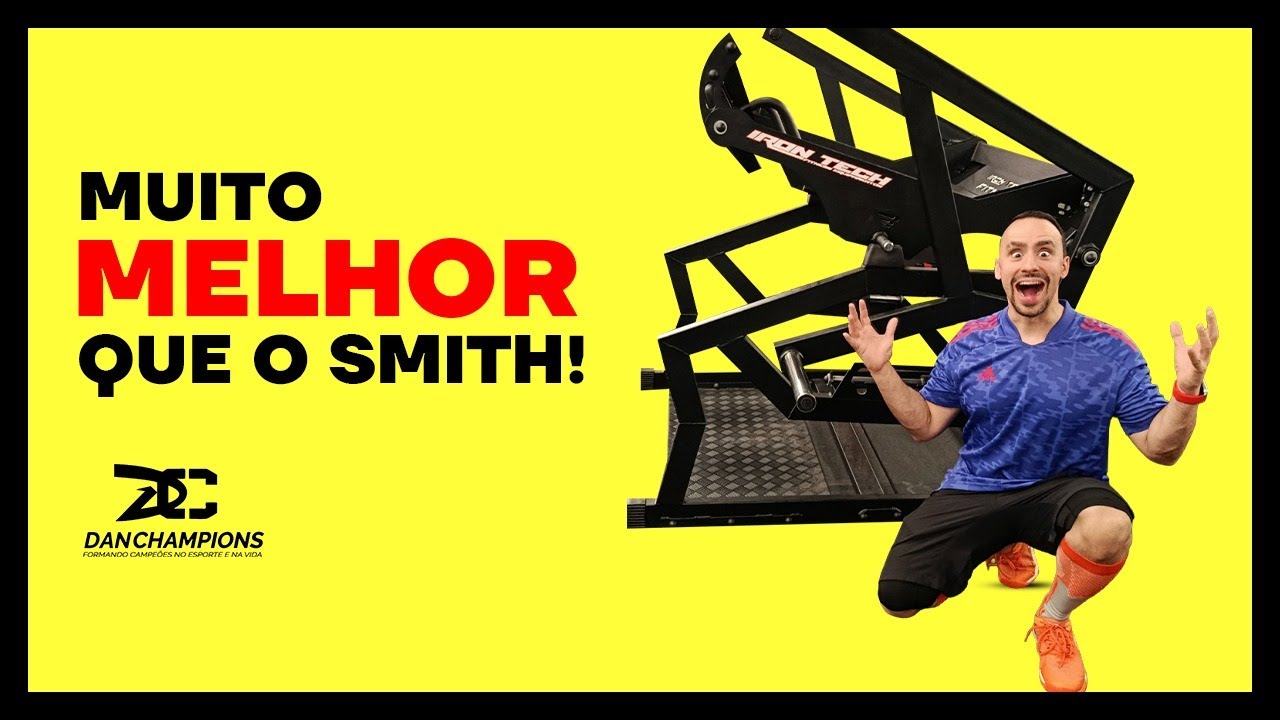 Descubra Por Que Agachamento Máquina é Melhor Que Smith Machine!