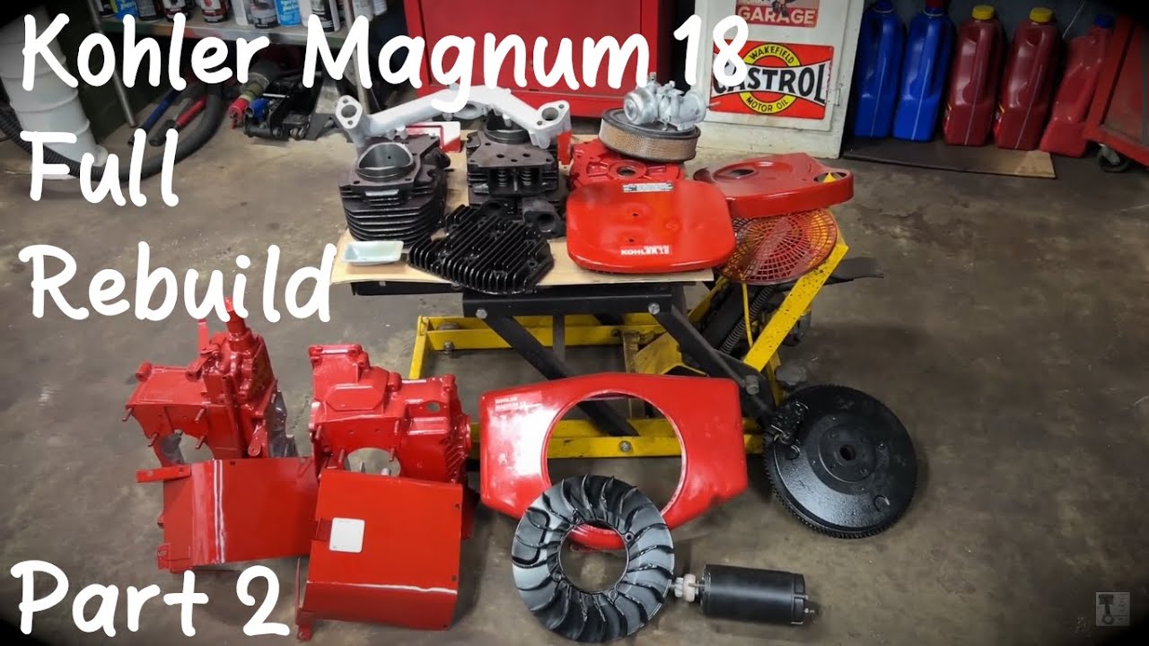 Kohler Magnum 18 Full Rebuild Part 2