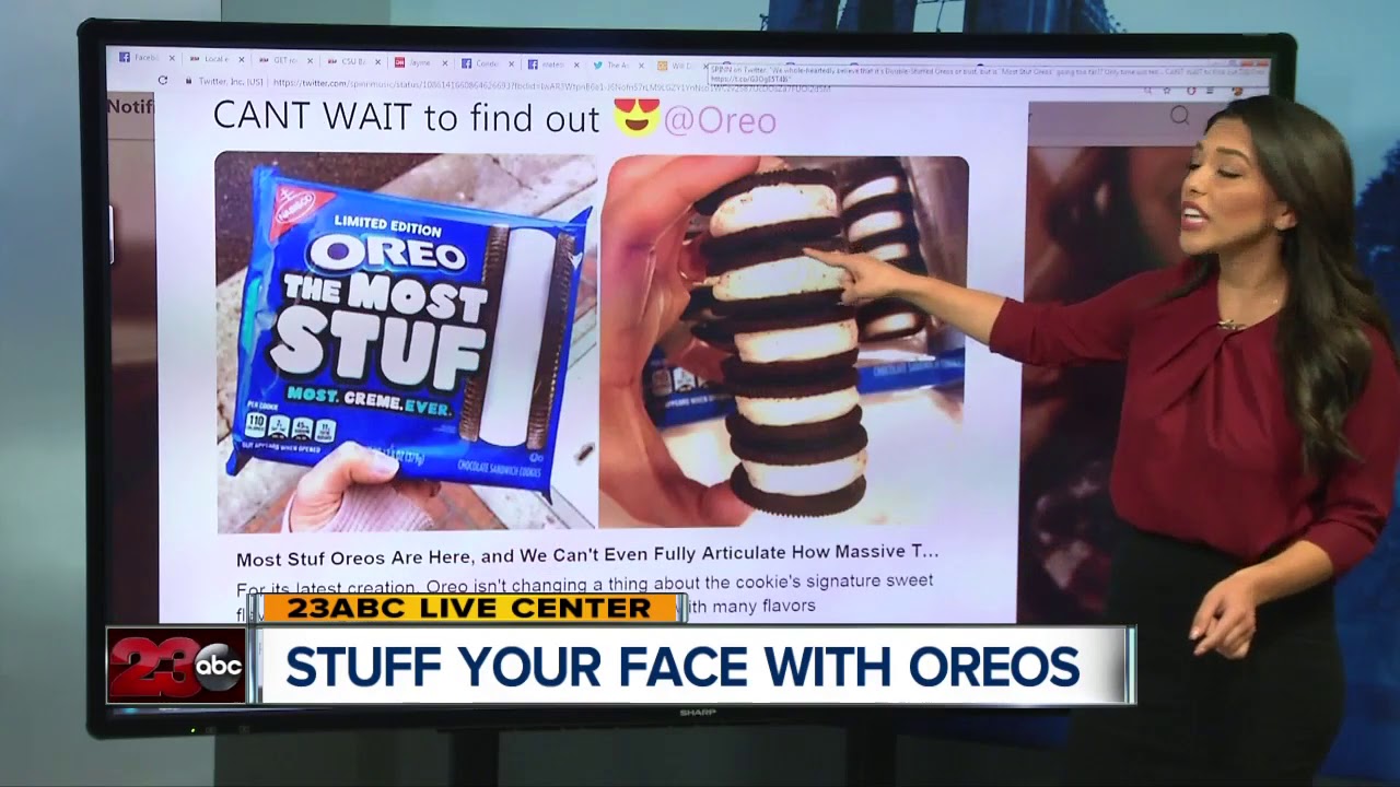 The most stuffed Oreos