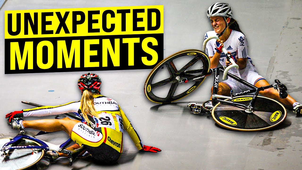 TOP 10 UNEXPECTED Cycling Moments!