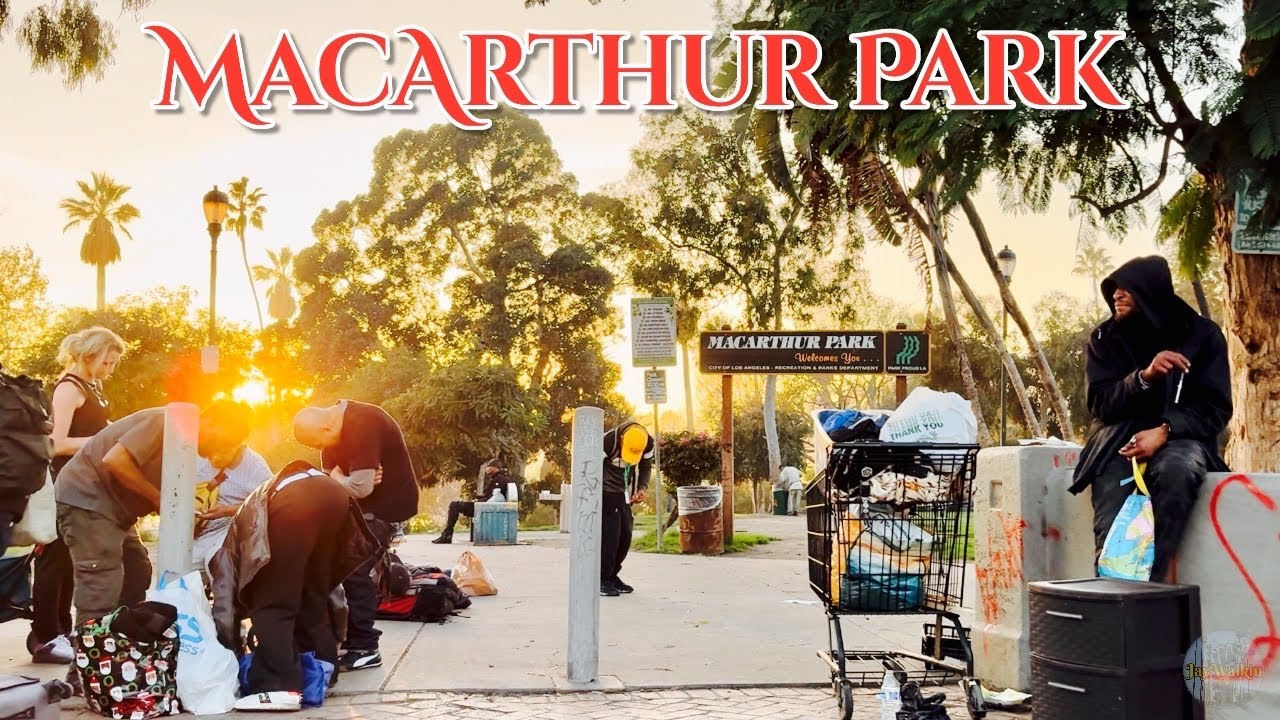 🥷🏼Thieves at The Park 🌳⛺️• Ep 18 | Los Angeles, California 🇺🇸[4K]