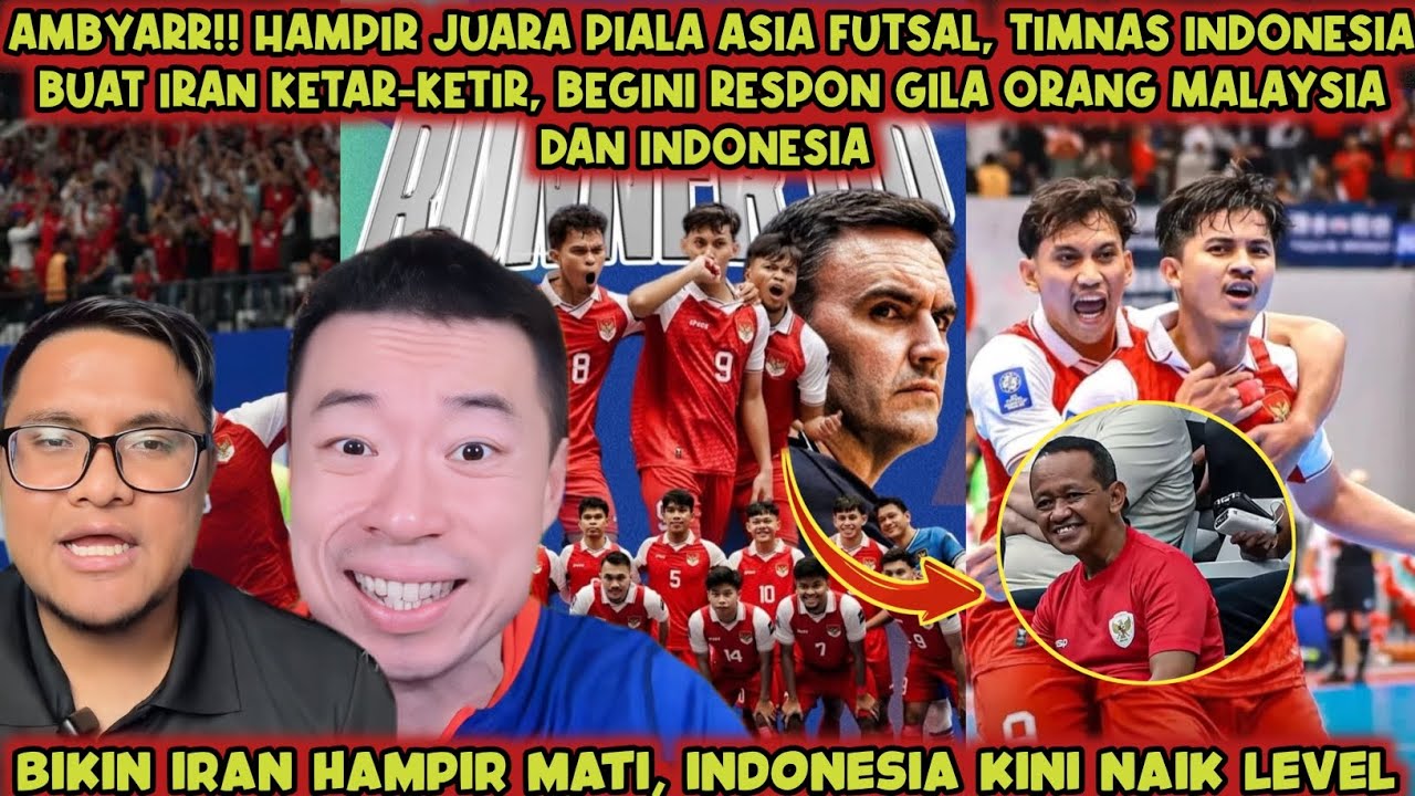 AMBYAR‼️Iran hampir mati, Indonesia kalah terhormat, ini reaksi gila orang Malaysia dan Indonesia😱🔥