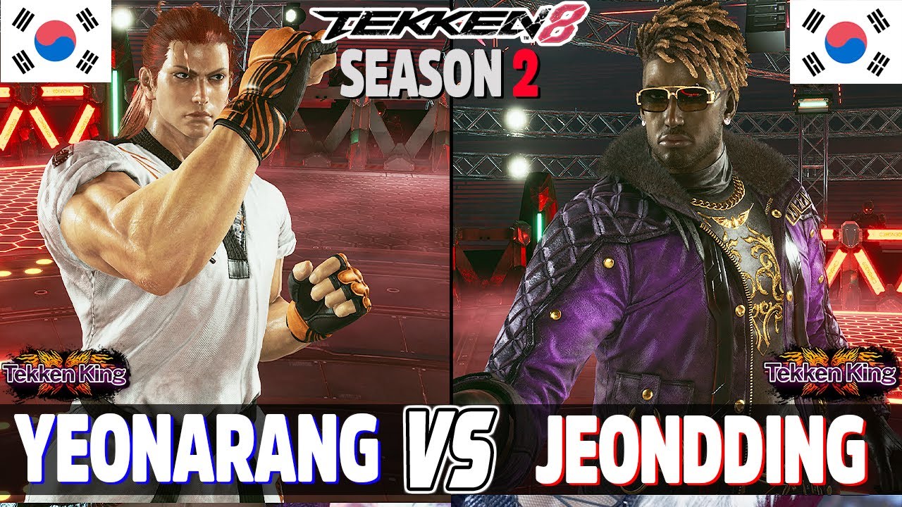 Tekken 8 (Season 2) ▰ Yeonarang (Howarang) Vs Jeondding (Eddy) ▰ High Level Matches!
