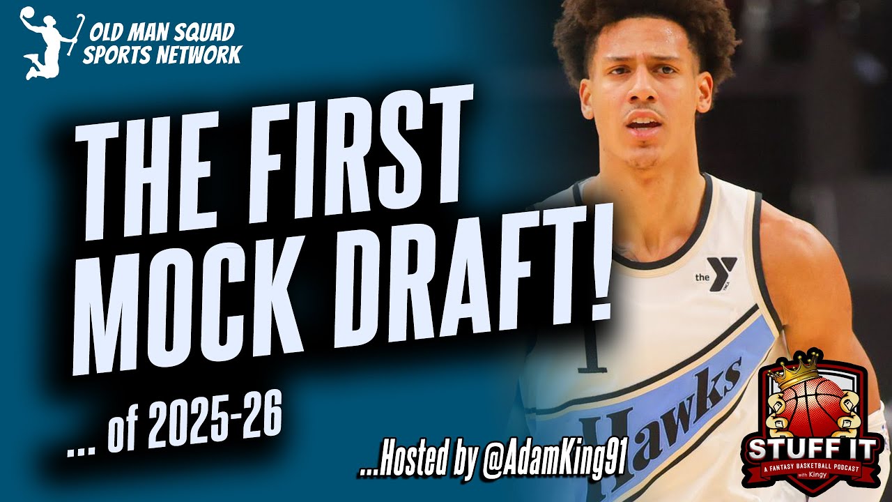 The *FIRST* Fantasy Mock Draft of 2025-26 hosted by Adam King