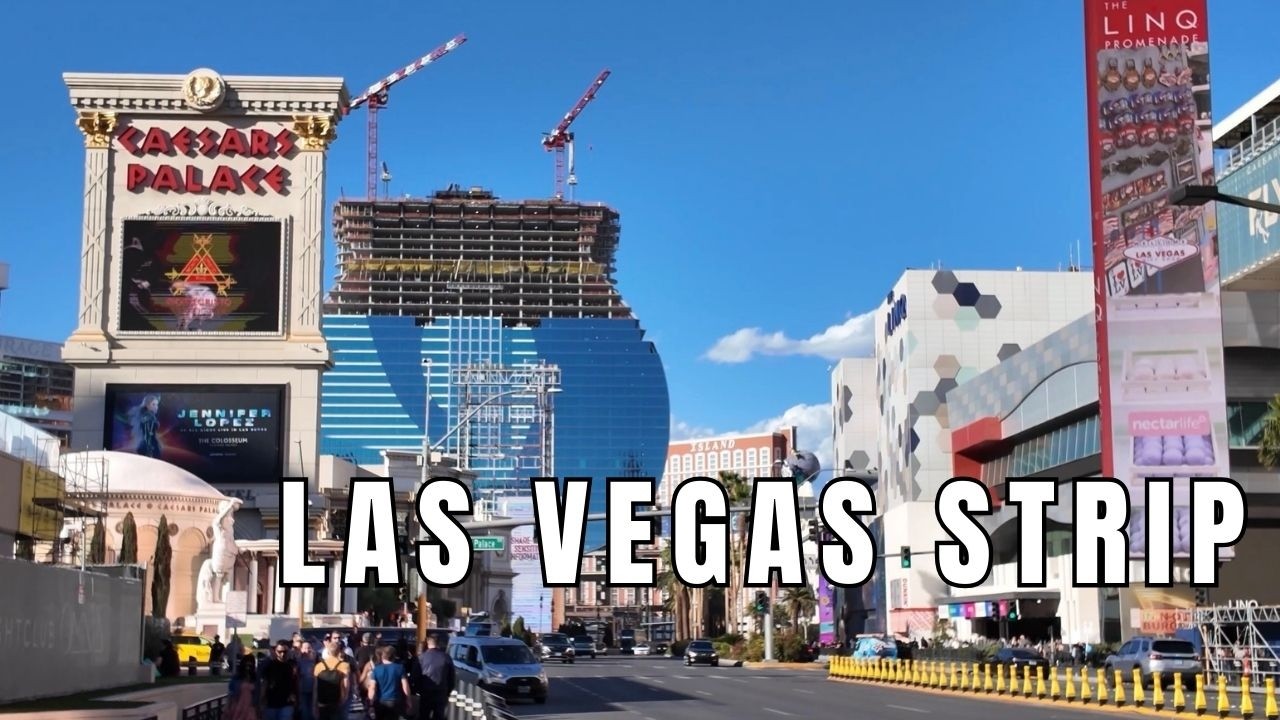Monday Afternoon Walking On The Las Vegas Strip Early March 2026