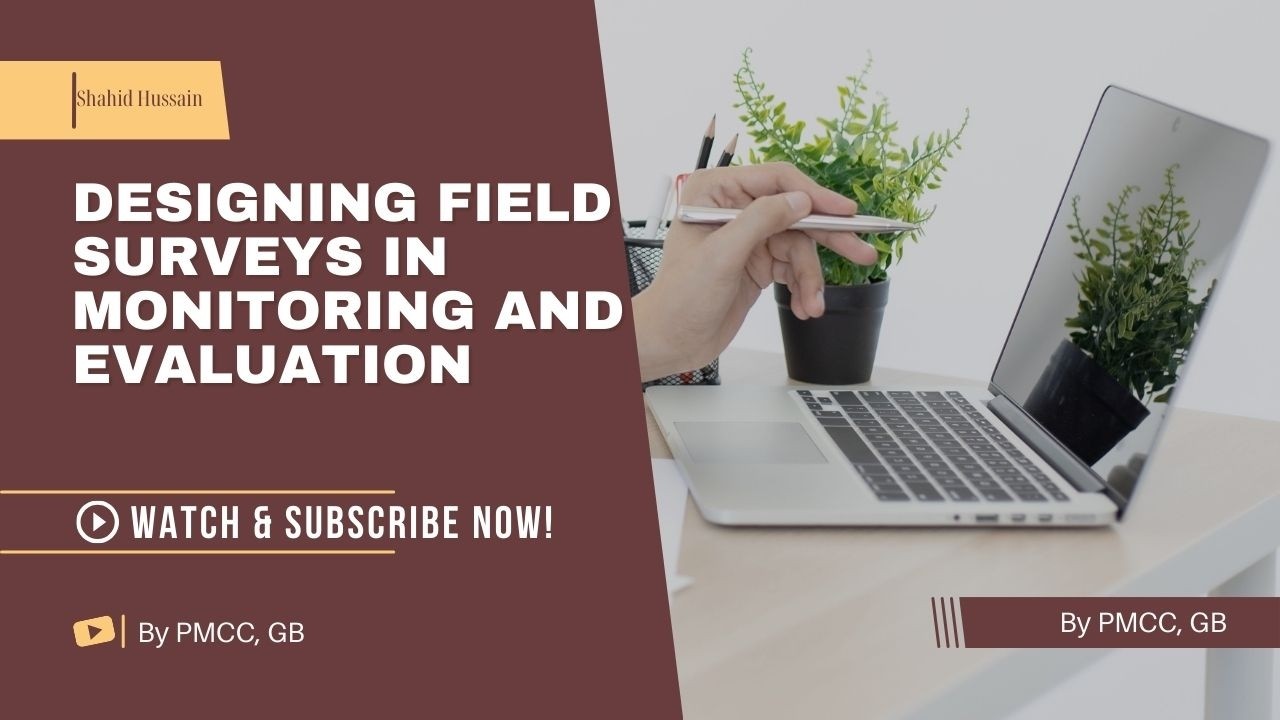 How to Design Field Surveys in Monitoring & Evaluation (Step-by-Step Tutorial)