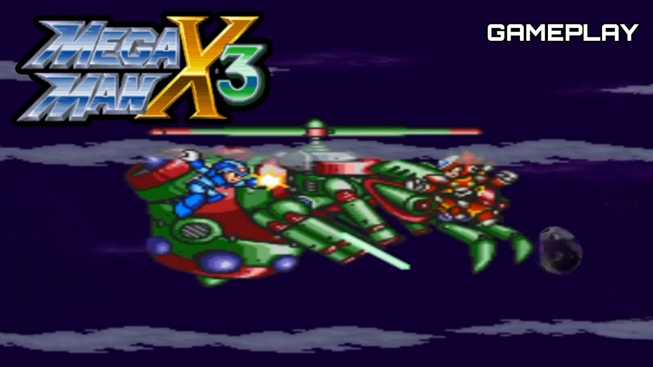 MEGAMAN X3 (SNES) BREVE GAMEPLAY! NÃO COMENTADO! (NO COMMENTARY)