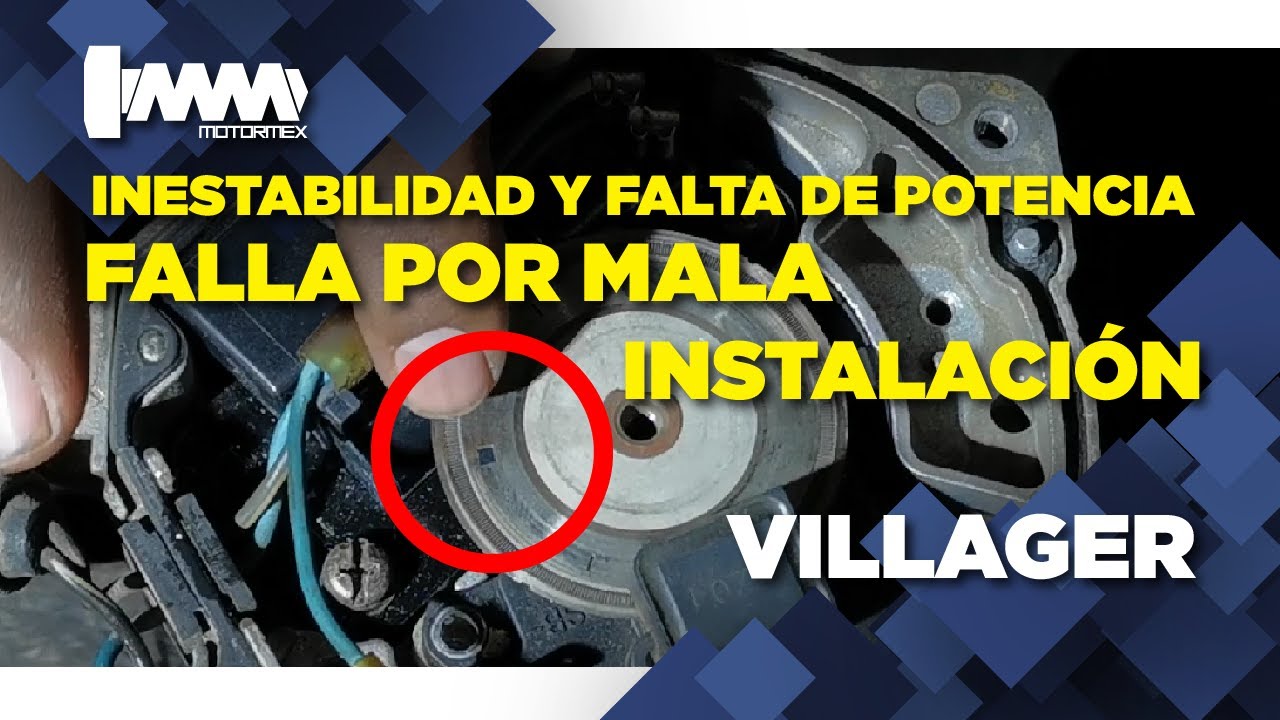 ¿PORQUE NO TIENE POTENCIA? VILLAGER | MOTORMEX