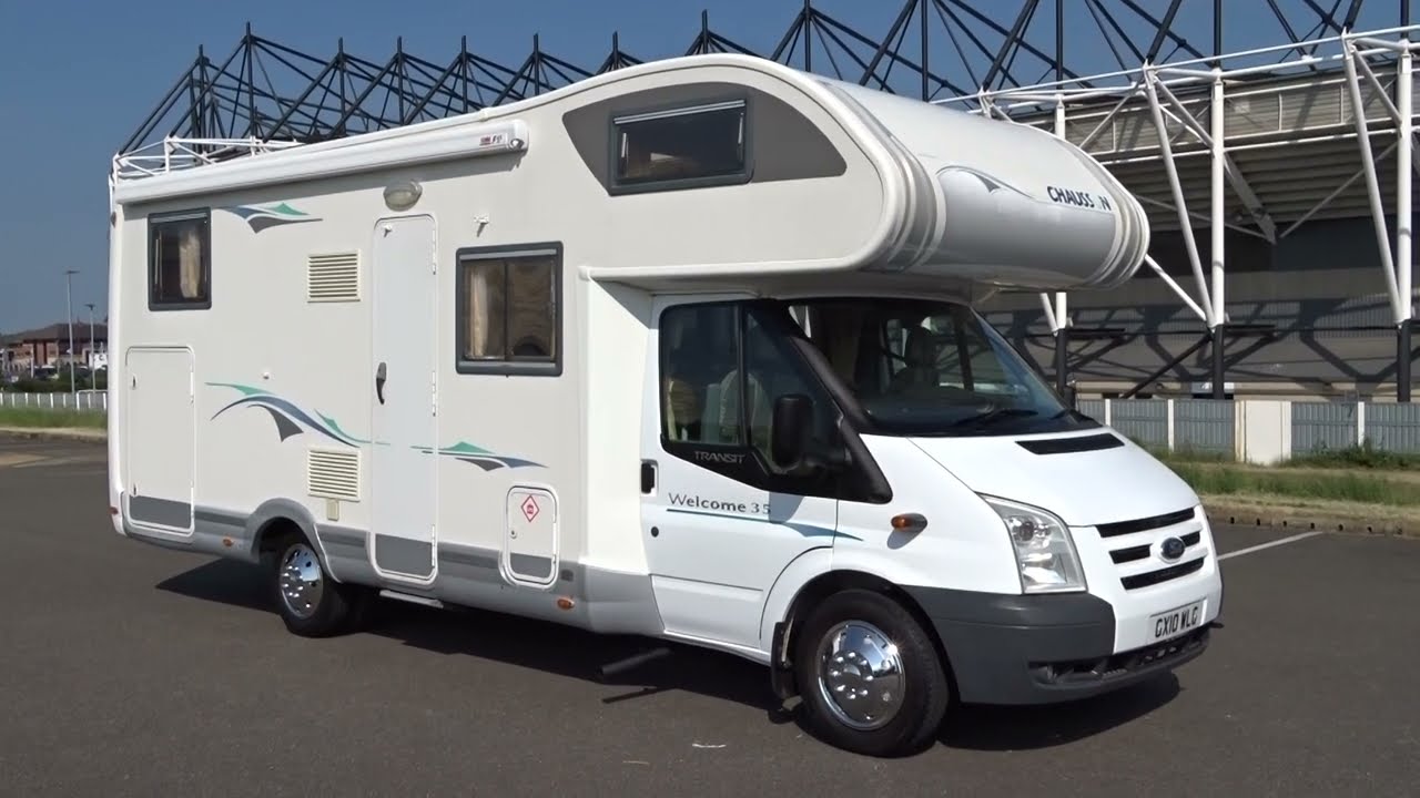 2010 FORD TRANSIT 2.3 DIESEL CHAUSSON WELCOME 35 MOTORHOME 6 BERTH ONLY 5K MILES