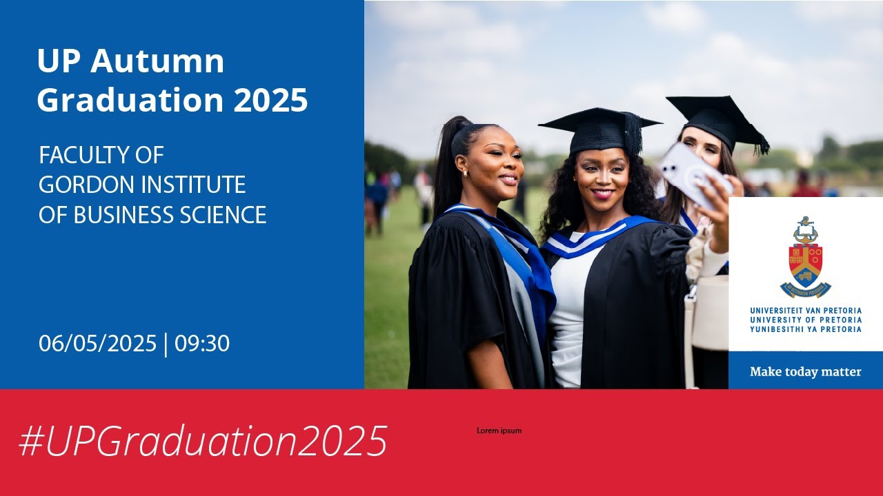 UP Autumn Graduation | 06 May 2025 - 09:30