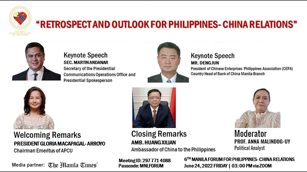 Retrospect and outlook for Philippines-China relations