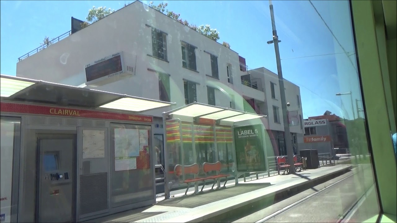 Tram Montpellier T2 Jacou à St Jean De Védas