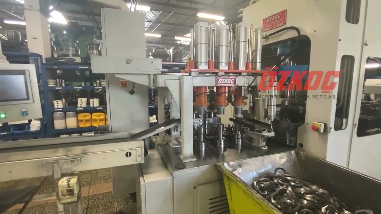 NO:33 Enamel Pot Sheet Stamping Transfer Press From Disc to Coating